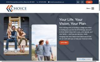 Choice Wealth Advisors website