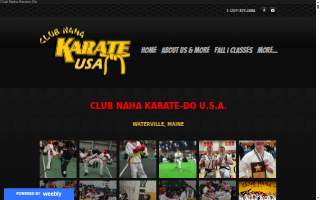 Club "NAHA" Karate-Do website