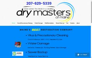Dry Masters of Maine website