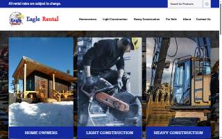 Eagle Rental website