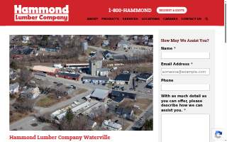 Hammond Lumber Company website