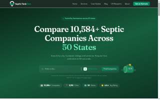 Longstreet's Septic Tank Services website