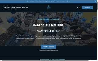 Oakland Furniture website