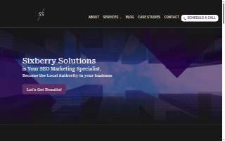 Sixberry Solutions website