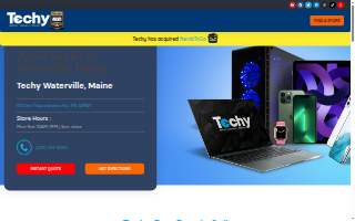 TECHY Waterville - Buy/Repair/Sell website