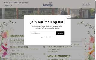 The Robin's Nest website