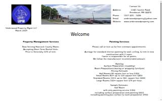Underwood Property Management. LLC. website