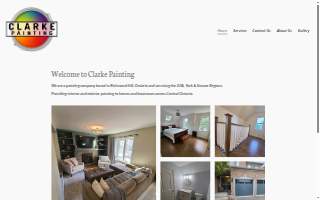 Clarke Painting Inc website