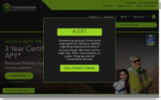 Cumberland County Federal Credit Union of Westbrook website