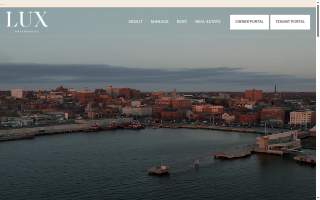 LUX Residential of Westbrook website