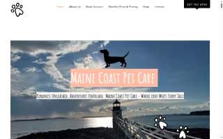 Maine Coast Pet Care of Westbrook website