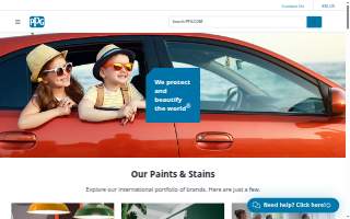 PPG Auto Glass website