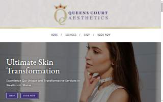 Queens Court Aesthetics website