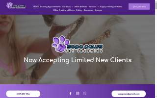 SoPo Paws of Westbrook website