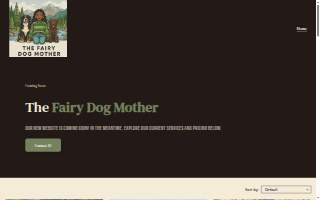 The Fairy Dogmother LLC of Westbrook website
