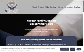 4Health Family Medicine website