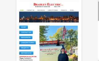 Bradley Electric LLC website