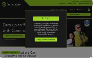 Cumberland County Federal Credit Union of Windham website