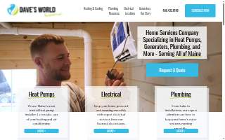 Dave's World website