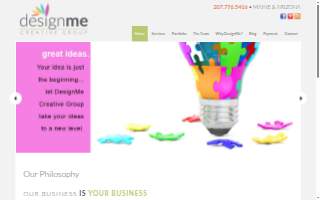 DesignME Creative Group website