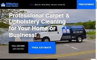 DiMatteo Carpet Cleaning website