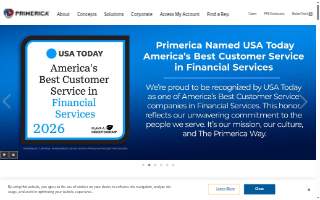 Shauton Monet Anderson: Primerica - Financial Services website
