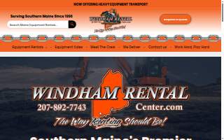 Windham Rental Center website