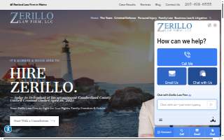 Zerillo Law Firm of Windham website