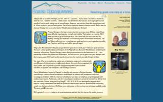 Carter Rehabilitation & Aquatic Centers website