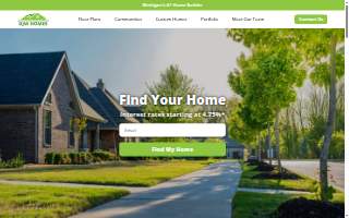 DJW Homes website