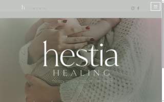 Hestia Healing PLLC website