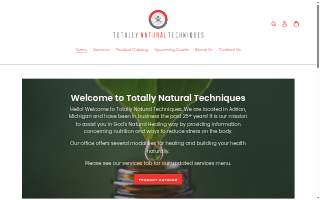 Totally Natural Techniques website
