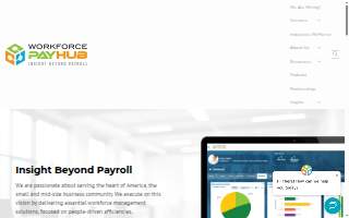 Workforce PayHub website