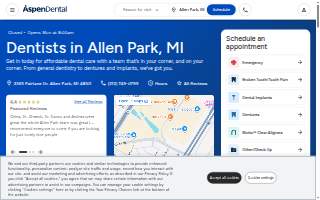 Aspen Dental - Allen Park website