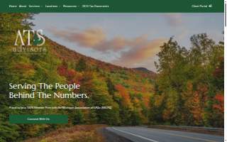 ATS Advisors, A CPA Firm website