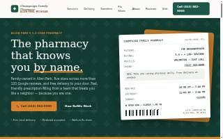 Champaign Rx website