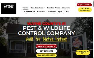 Downriver Pest Control of Allen Park website