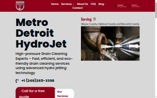 Metro Detroit Hydrojet website