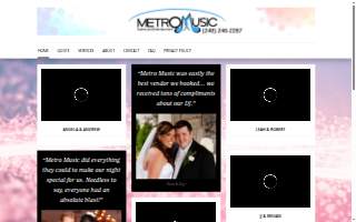 Metro Music Entertainment of Allen Park website
