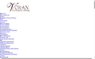 Voran Funeral Home of Dearborn Heights website