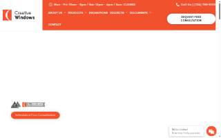 Creative Windows website