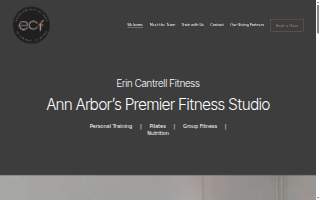 Erin Cantrell Fitness website