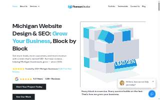Fivenson Studios - Michigan Web Design Agency website
