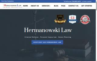 Hermanowski Law website