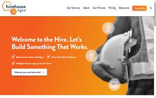 Hivehouse Digital website