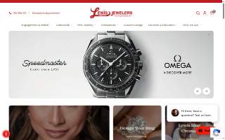 Lewis Jewelers website