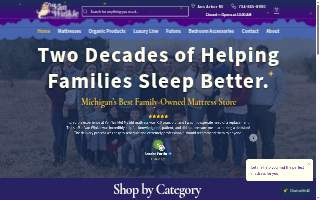 Van Winkle Mattress Company website
