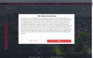 YORK Food and Drink website