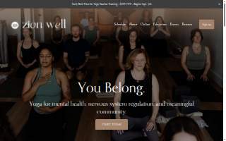 Zion Well website