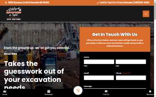 Ashby Excavating LLC/ Ashby Septics website